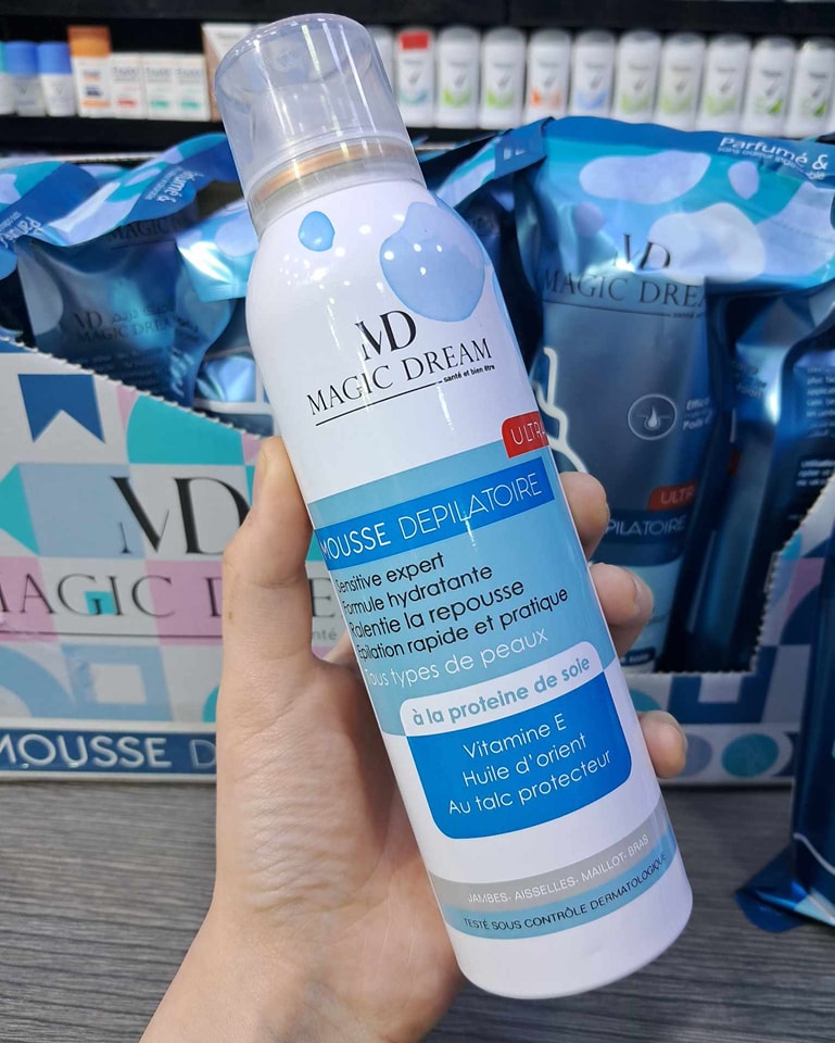 رغوة إزالة شعر الجسم للرجال و النساء✅