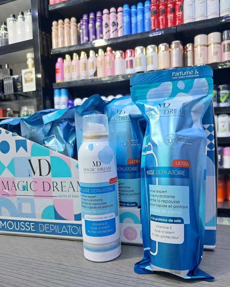 رغوة إزالة شعر الجسم للرجال و النساء✅