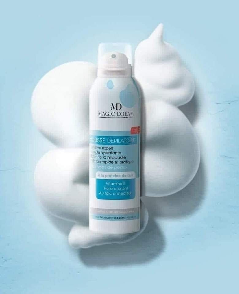 رغوة إزالة شعر الجسم للرجال و النساء✅